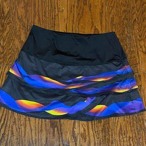 Lucky in Love Black, Sunset Tennis Skirt